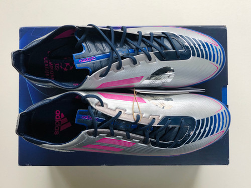 adidas F50 Ghosted UCL Silver Metallic / Shock Pink / Navy FG
