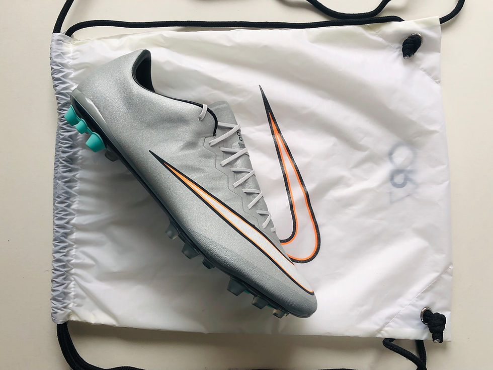 Miniature : Nike Mercurial Vapor X Cr7 Silver / Black / Hyper Turquoise