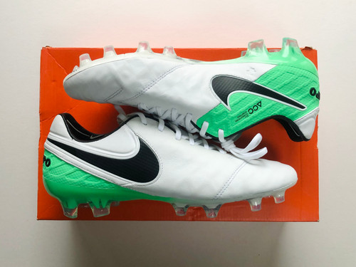 Nike Tiempo Legend VI FG Motion Blur Pack - White / Electro Green
