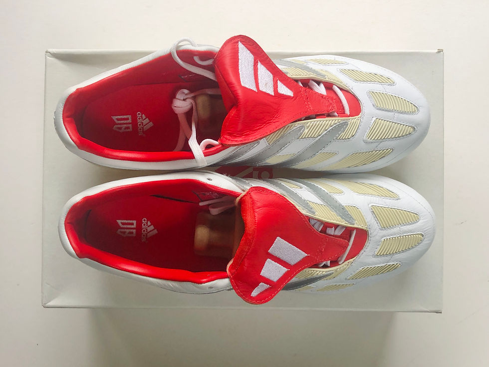 Miniaturbild: adidas Predator Precision David Beckham - White / Silver / Red FG