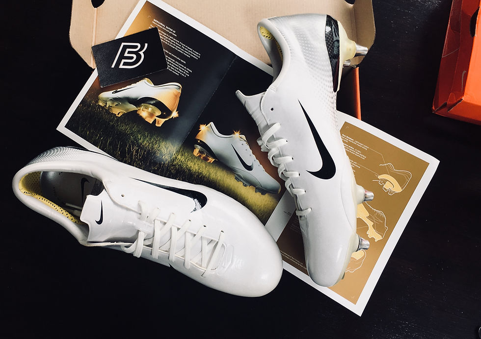 Thumbnail: Nike Mercurial Vapor MV III - White / Platinum  SG