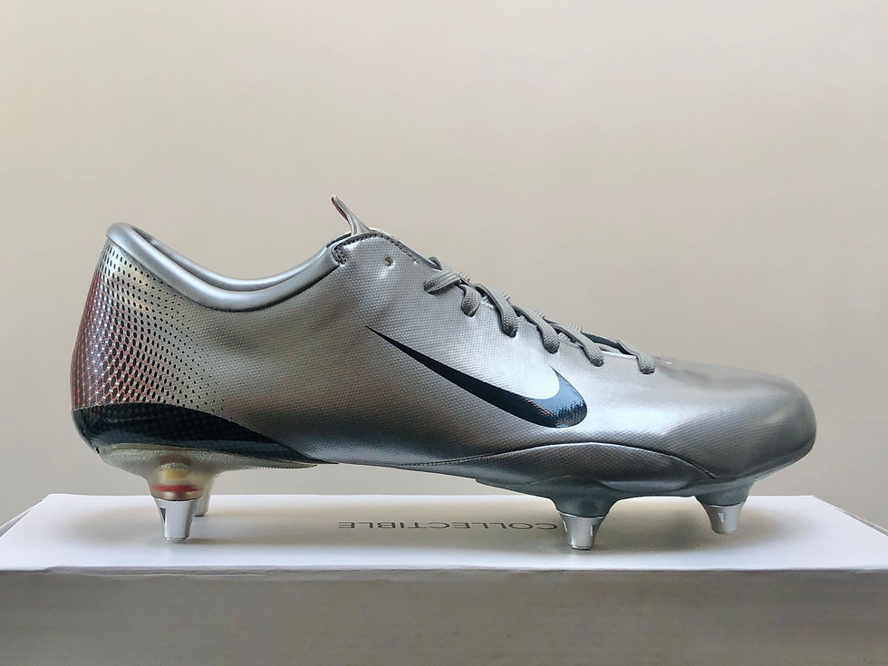 Miniatyrbilde: Nike Mercurial Vapor MV III Metallic Silver / Red SG