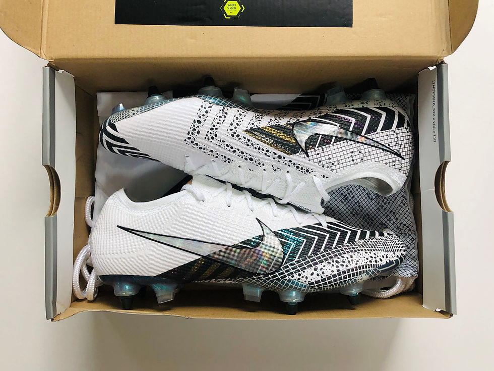 Miniaturebillede: Nike Mercurial Vapor XIII MDS003 - White / White / Black SG AC