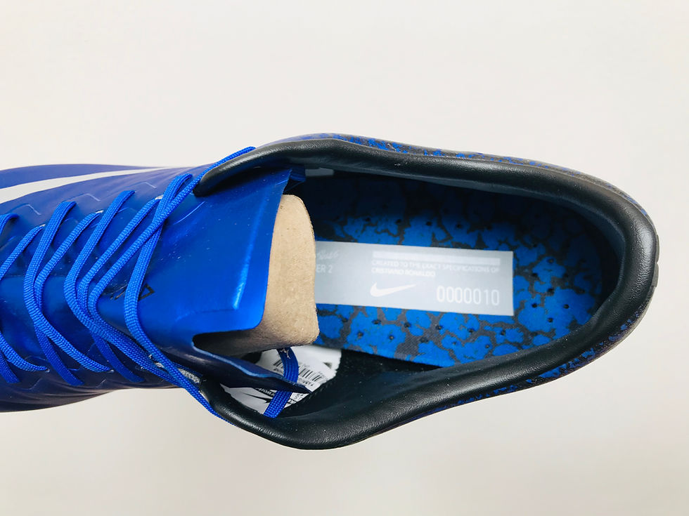 Miniatyrbilde: Nike Vapor X CR7 Natural Diamond Deep Royal Blue / Silver FG