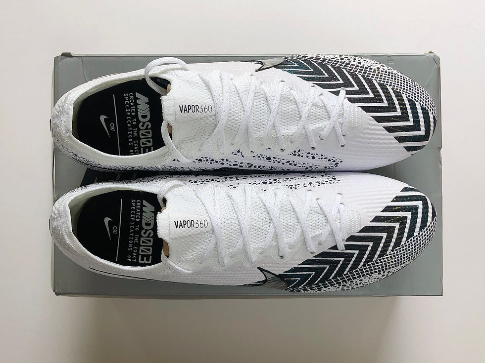 Miniaturebillede: Nike Mercurial Vapor XIII MDS003 - White / White / Black SG AC