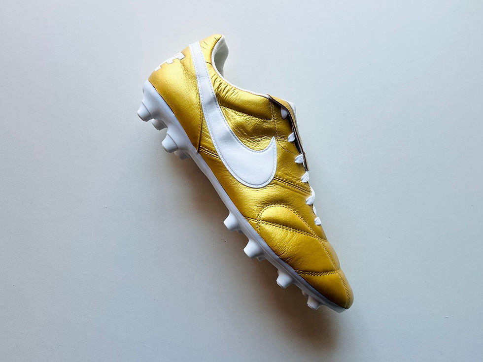 Thumbnail: Nike Premier II FG - Metallic Vivid Gold / White