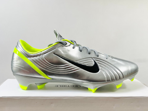 Nike Mercurial Vapor 1 RGN SE FG - Chrome / Lime | Bootsfinder