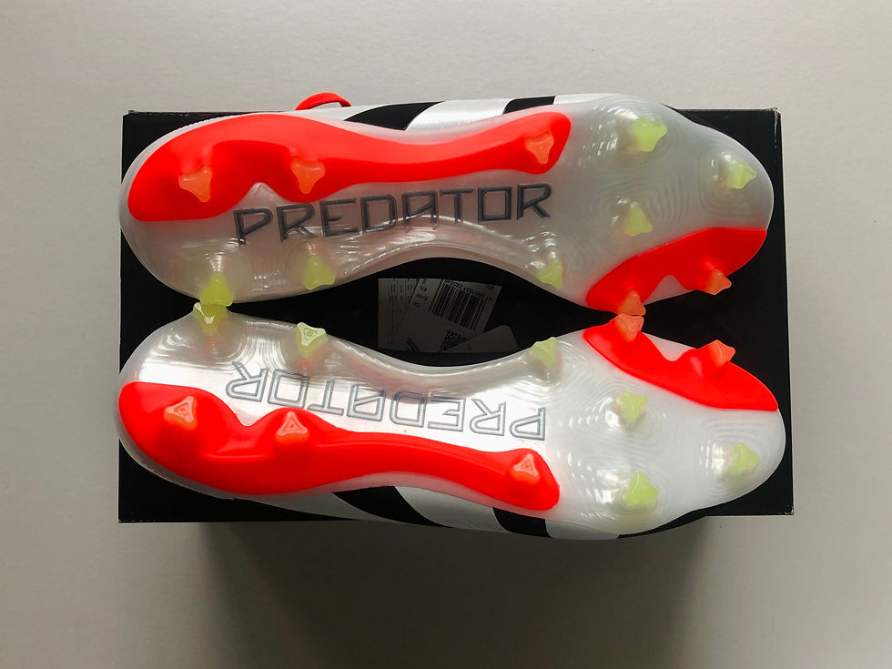 Miniatura: adidas Predator Elite Laced FG - Core Black / White / Solar Red
