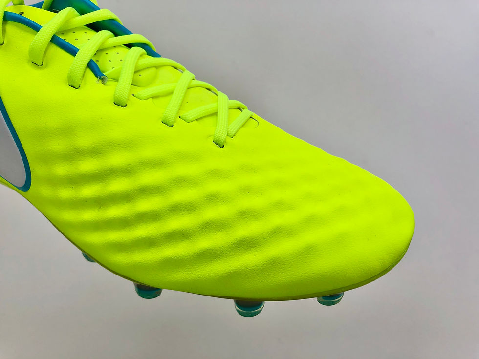 Miniatura: Nike Magista Opus II FG Motion Blur - Volt / White / Chlorine Blue