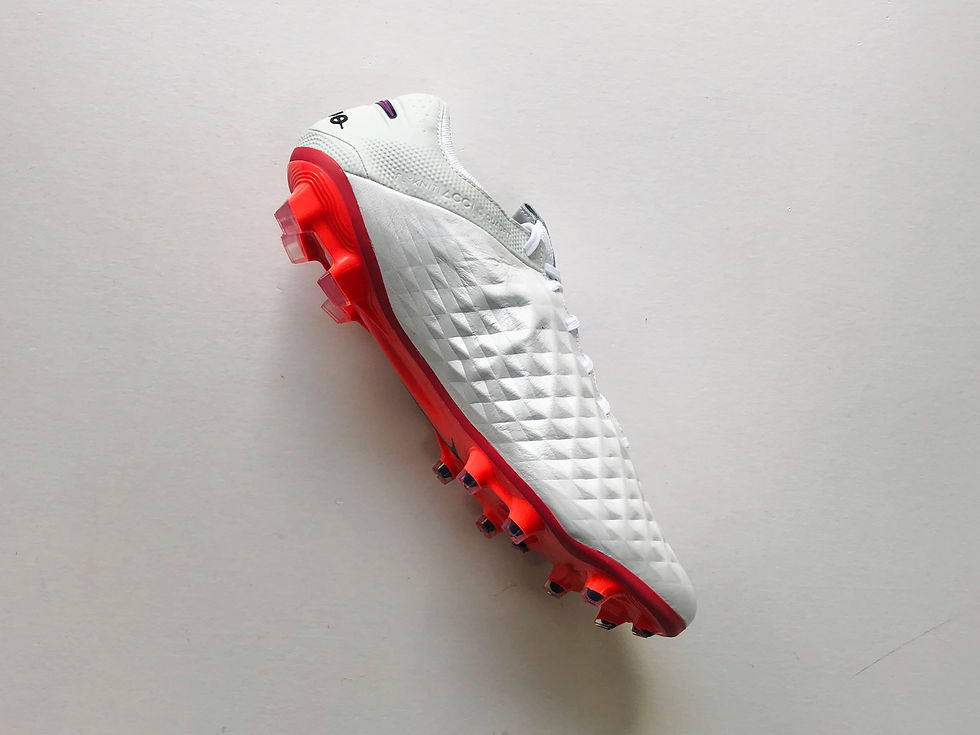 Miniatyrbilde: Nike Tiempo Legend VIII 'United Pack' - White / Flash Crimson / Platinum Tint FG