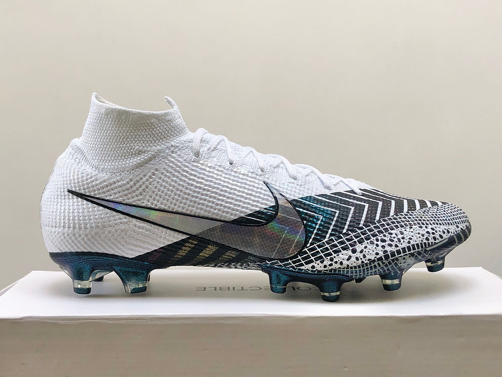 Miniatyrbilde: Nike Mercurial Superfly VII MDS003 - White / White / Black AG