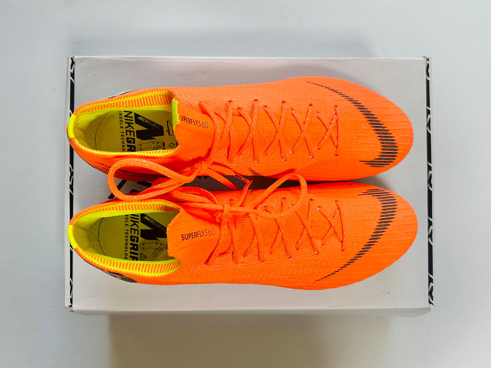 Thumbnail: Nike Mercurial Superfly 6 Elite Fast AF Pack - Total Orange / Black / Volt SG AC