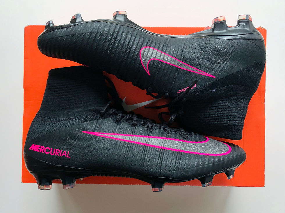 Miniatyrbilde: Nike Mercurial Superfly V "Pitch Dark Pack" Black / Pink Blast FG