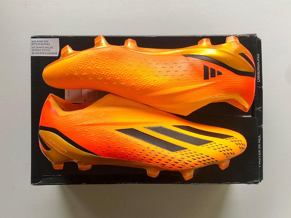 Miniaturbild: adidas X Speedportal +FG Heatspawn - Solar Gold / Core Black / Solar Orange