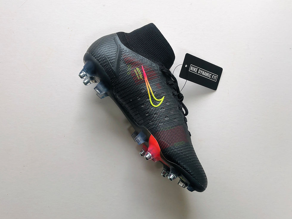 Miniatyrbild: Nike Mercurial Superfly 8 Elite SG AC Black x Prism Black / Cyber Yellow / Noir
