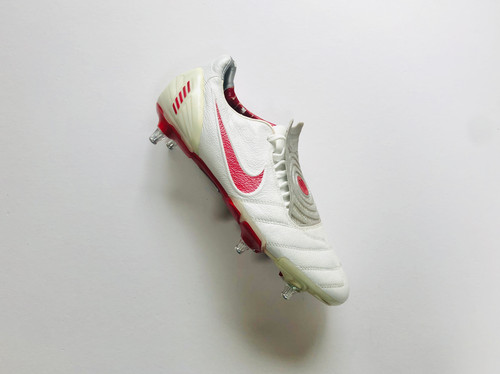 Nike Total 90 T90 Laser II K-SG - White / Sporting Red / Silver