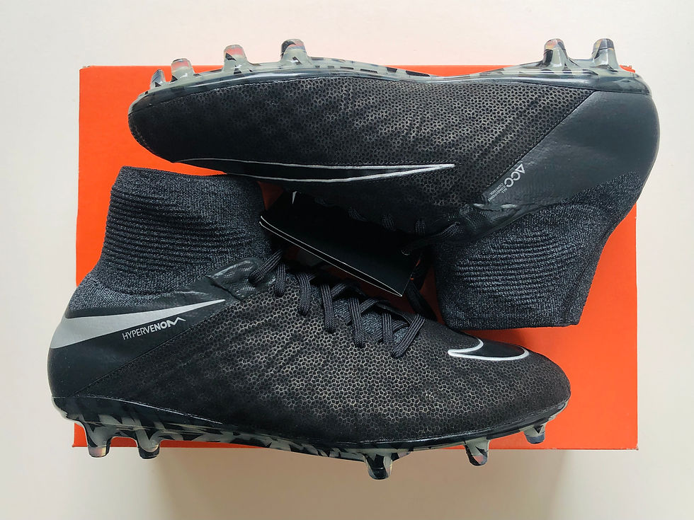 Miniaturebillede: Nike Hypervenom Phantom II Tech Craft - Black / Dark Grey / Metallic Silver FG