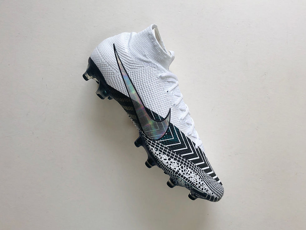 Miniatyrbilde: Nike Mercurial Superfly VII MDS003 - White / White / Black AG