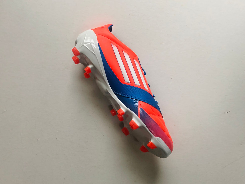 Miniaturebillede: adidas F50 Adizero TRX FG Leather - Red / White / Blue