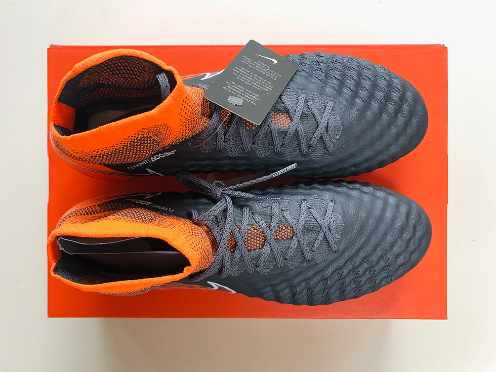 Thumbnail: Nike Magista Obra 2 Elite DF FG Fast AF Dark Grey / Black / Orange