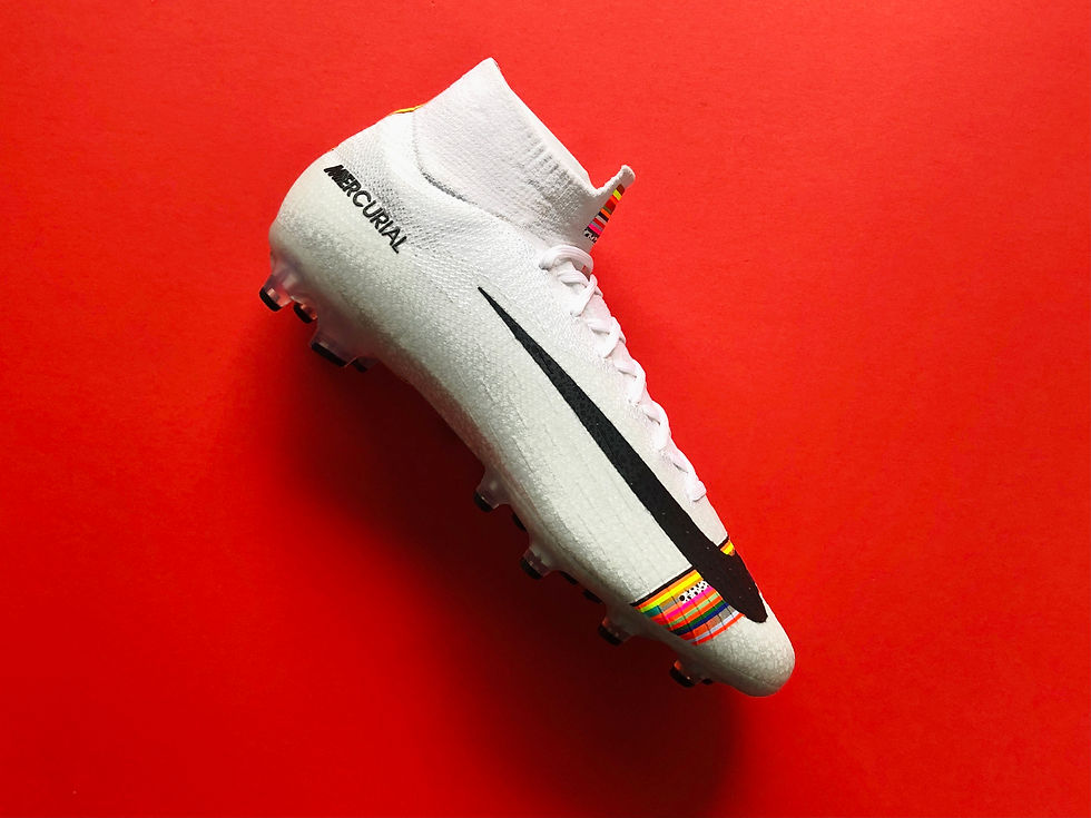 Miniaturebillede: Nike Mercurial 360 Superfly VII Elite LVL UP White / Black / Platinum AG-Pro