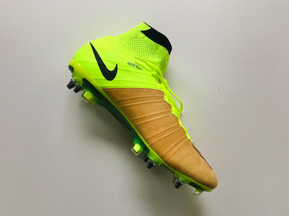 Miniatyrbild: Nike Mercurial Superfly Leather Tech Craft FG Canvas / Black / Volt