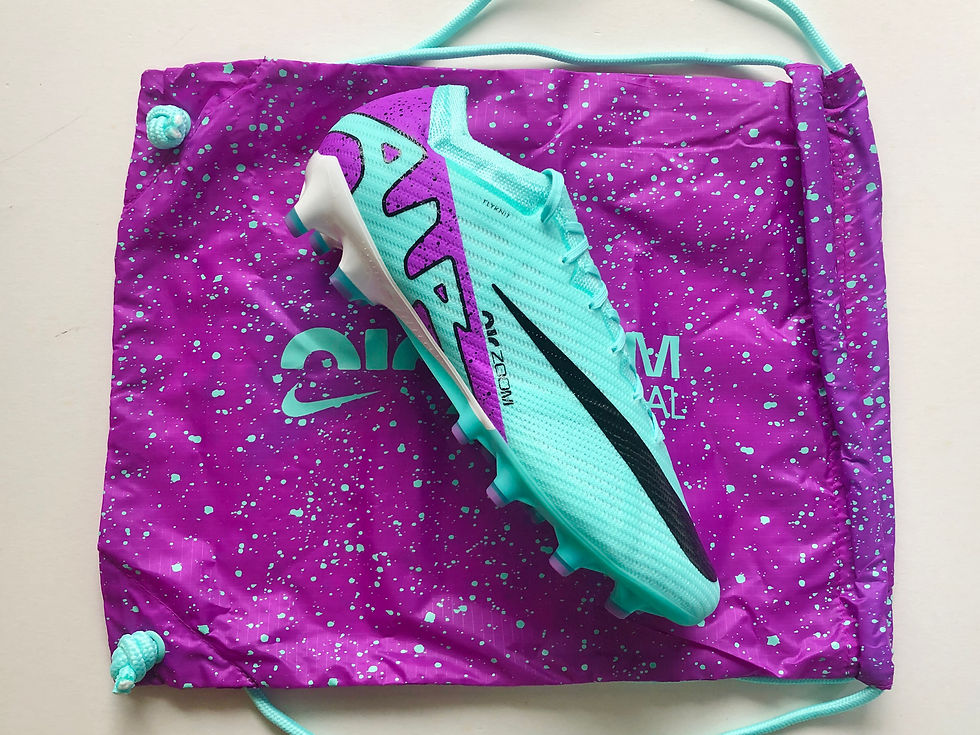 Miniatura: Nike Air Zoom Mercurial Vapor 15 Elite FG Peak Ready - Turquoise / Fuchsia AG