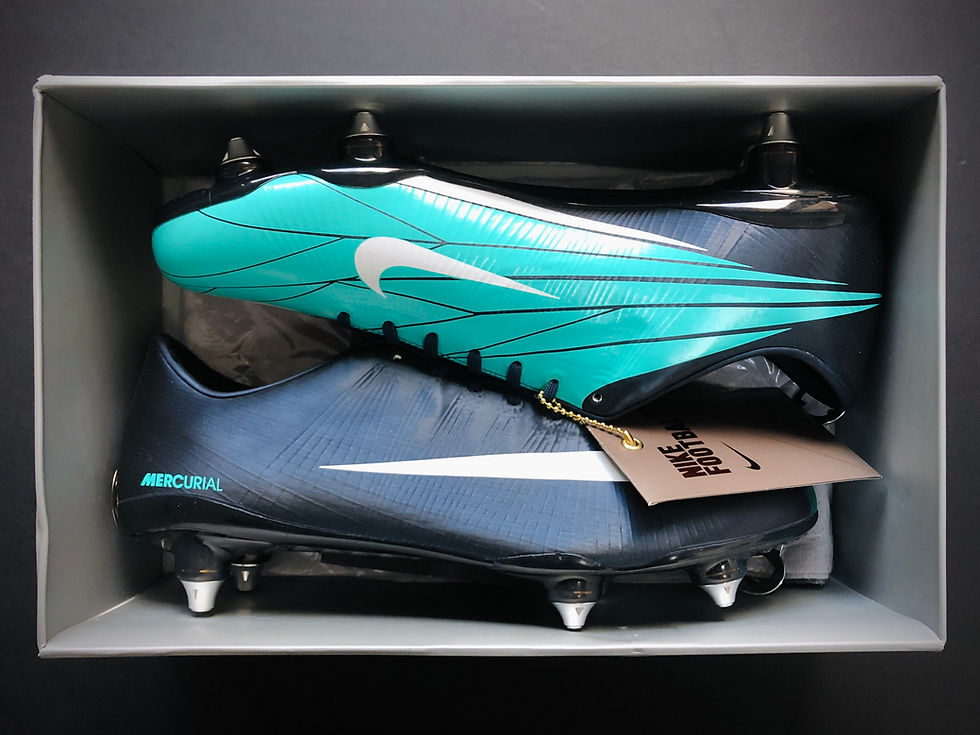 Miniatura: Nike Mercurial Vapor Superfly II Obsidian /White / Cool Mint SG