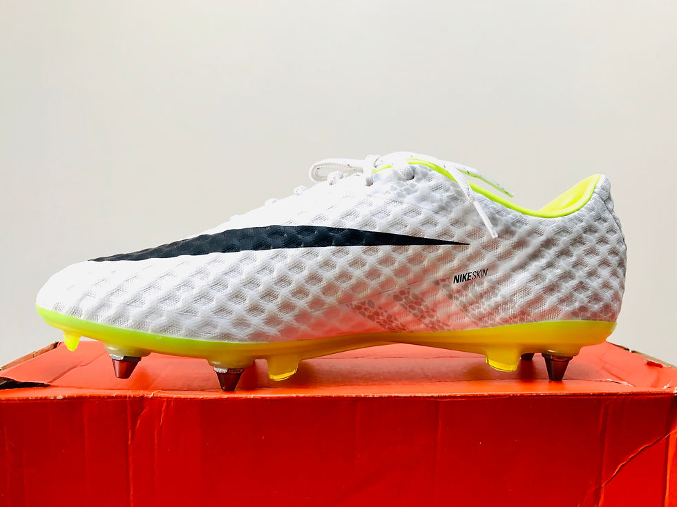 Miniatyrbild: Nike Hypervenom Phantom I White / Black-Volt "Reflective" SG Pro