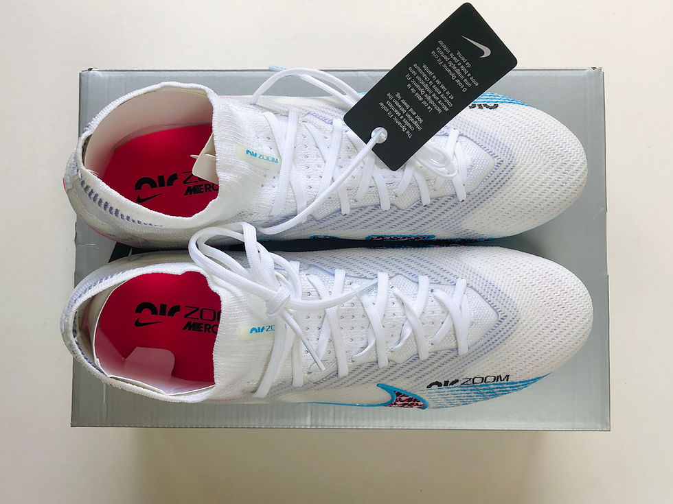 Miniatura: Nike Air Zoom Mercurial Superfly 9 Elite Blast Pack - White / Blue / Pink FG