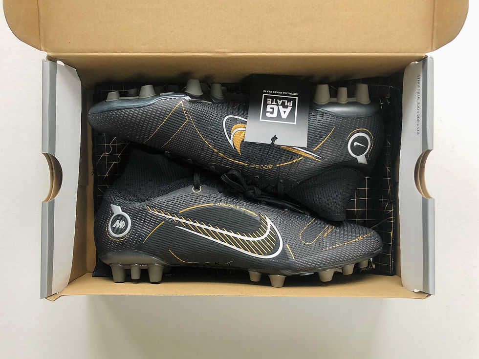 Thumbnail: Nike Mercurial Superfly 8 Elite Shadow Pack - Black / Metallic Gold / Silver AG