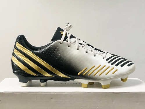 adidas Predator LZ White / Black / Gold TRX FG | Bootsfinder