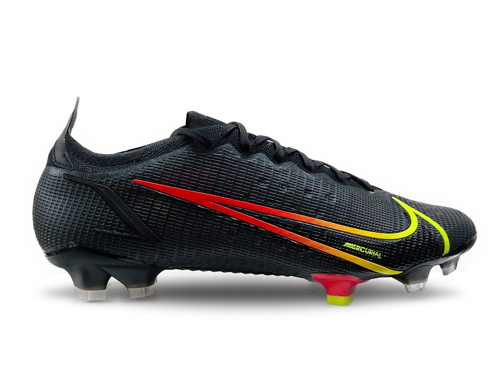 Nike Mercurial Vapor 14 Elite FG Black x Prism Black / Cyber Yellow / Off Noir