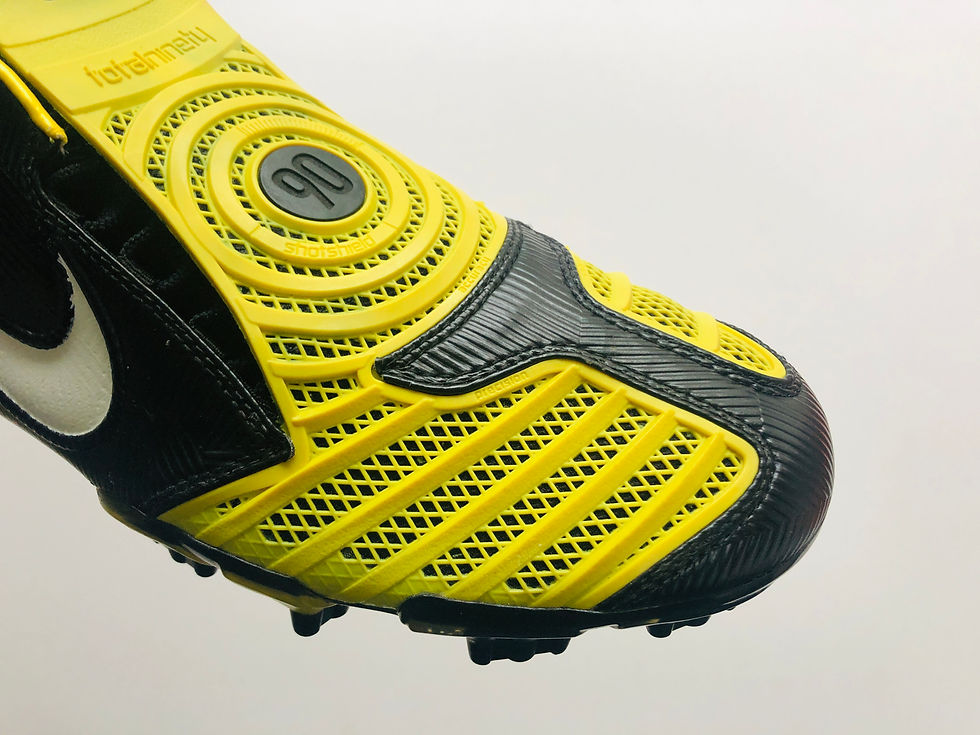 Miniatyrbilde: Nike T90 Laser II Black  / White / Tour Yellow FG
