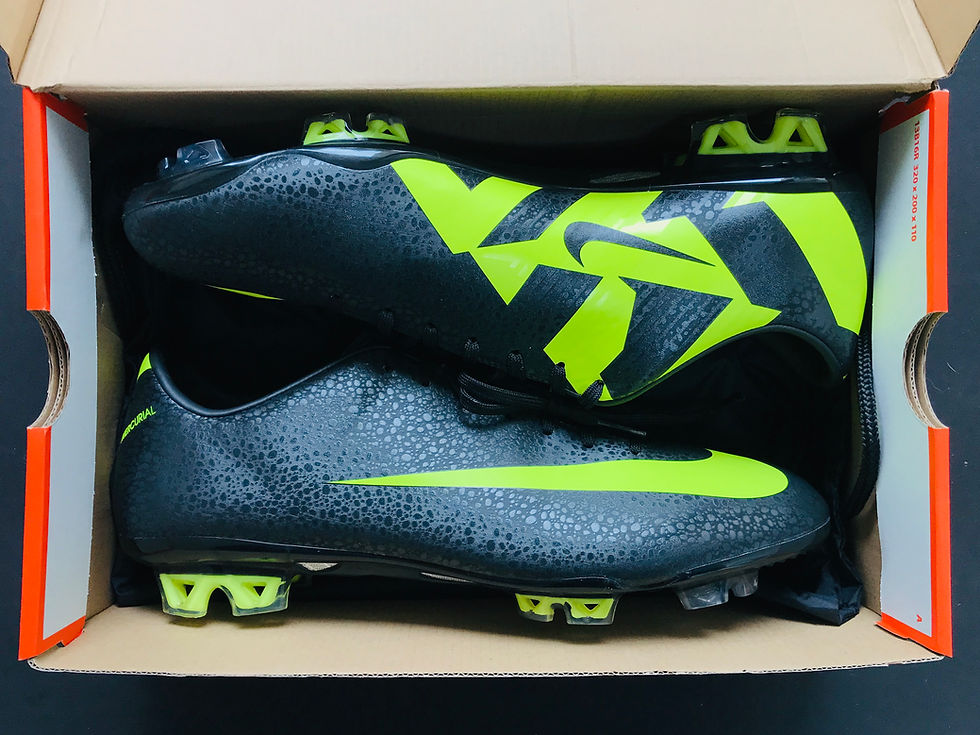 Miniatura: Nike CR Mercurial Vapor VII Black/Volt/Dark Shadow Safari FG