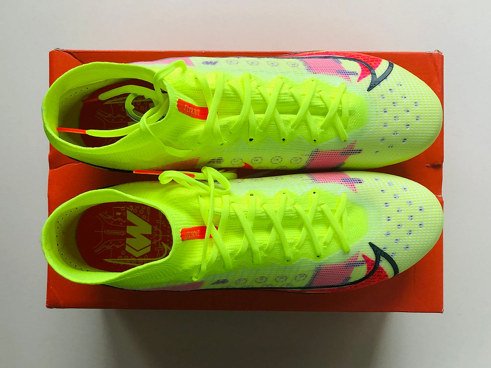 Miniatura: Nike Mercurial Superfly 8 Elite SG Pro Motivation Pack Volt / Bright Crimson