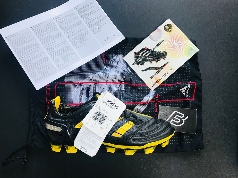Thumbnail: adidas Predator X World Cup - Black / Sun Yellow FG UK Size 7