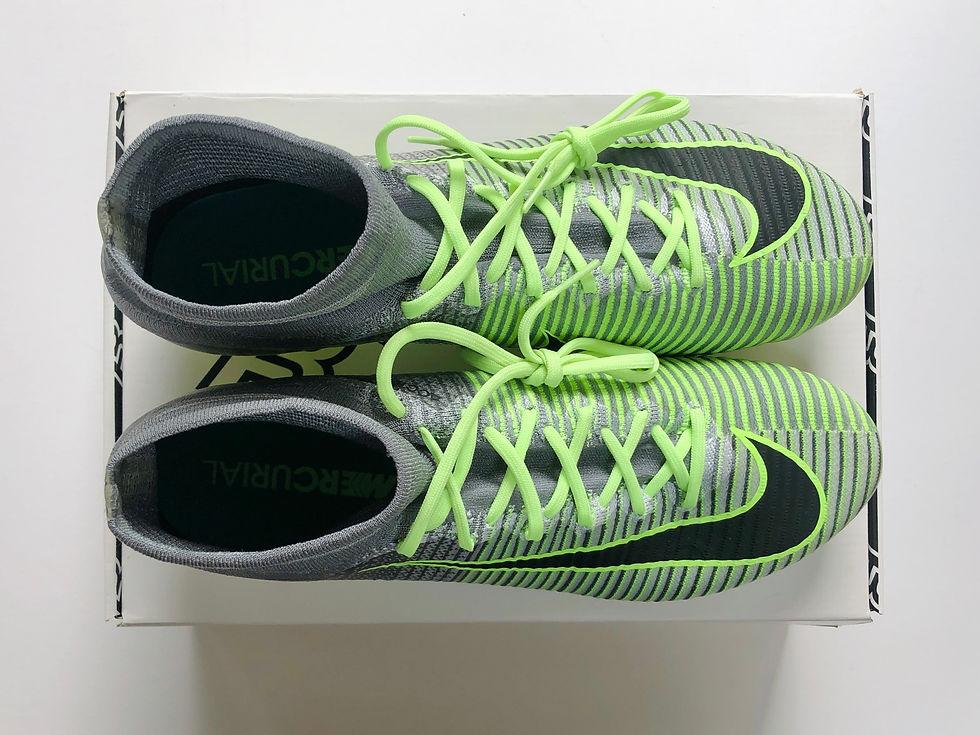 Thumbnail: Nike Mercurial Superfly V FG Elite Pack - Pure Platinum / Black / Ghost Green