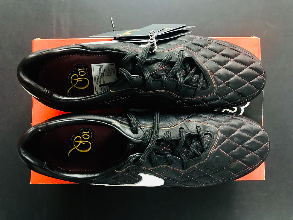 Nike Ronaldinho DOIS SG (Black/Sail/RedEarth) UK Size 9.5