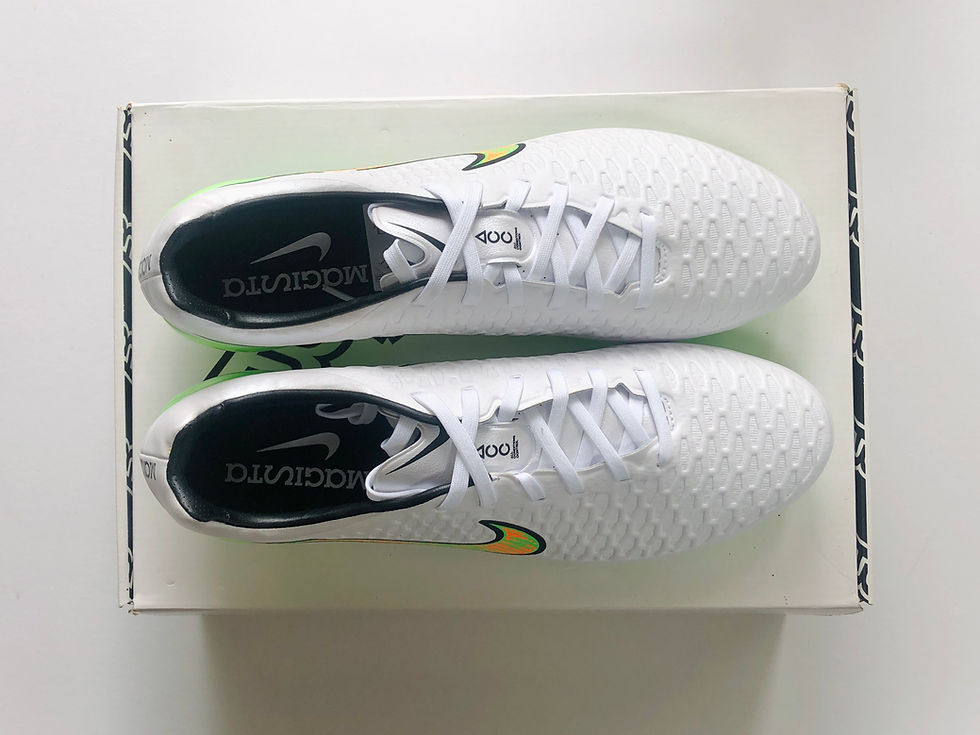 Miniatura: Nike Magista Opus I Shine Through Pack - White / Poison Green / Orange FG