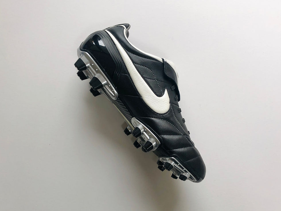 Miniatura: Nike Tiempo Air Legend FG Black / White / Silver