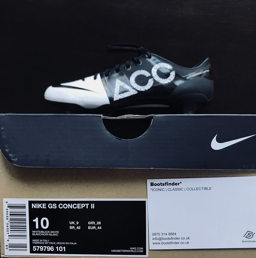 Miniatyrbilde: Nike Green Speed Concept II GS Boots Size UK 9