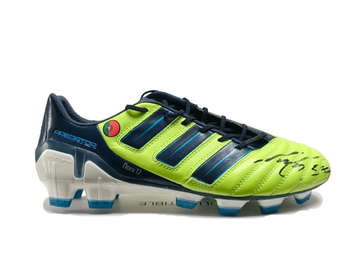 Luis Nani Match Issued adidas adipower Predator X-TRX Slime