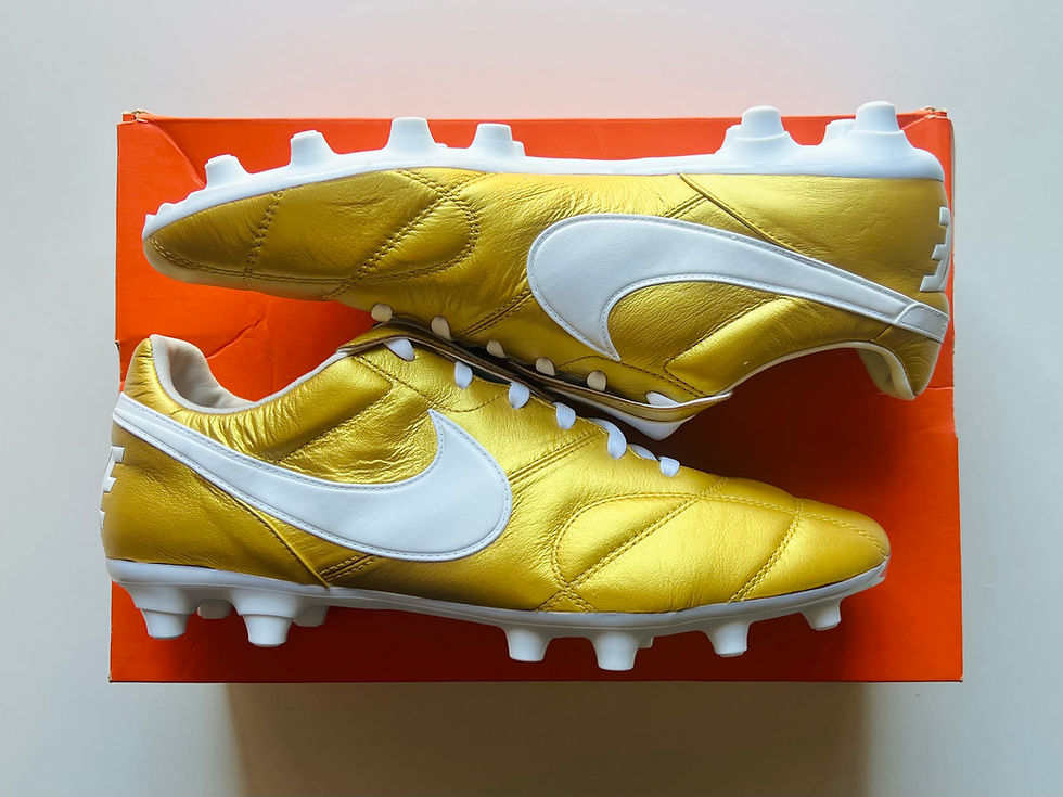 Miniatura: Nike Premier II FG - Metallic Vivid Gold / White