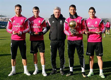 CR7 Wearing his Rare Gold at Real Madrid