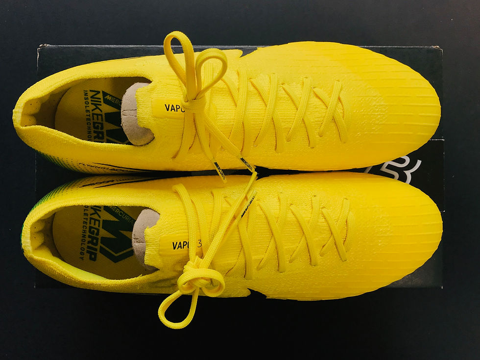 NIKEiD Mercurial Vapor 360 Heritage 2006 - YELLOW UK Size 8 FG