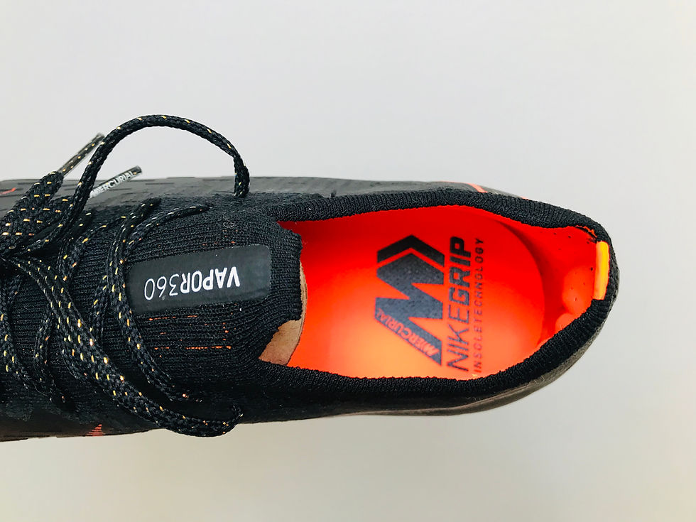 Miniatura: Nike Mercurial Vapor XII Elite AG - Black / Total Orange / White