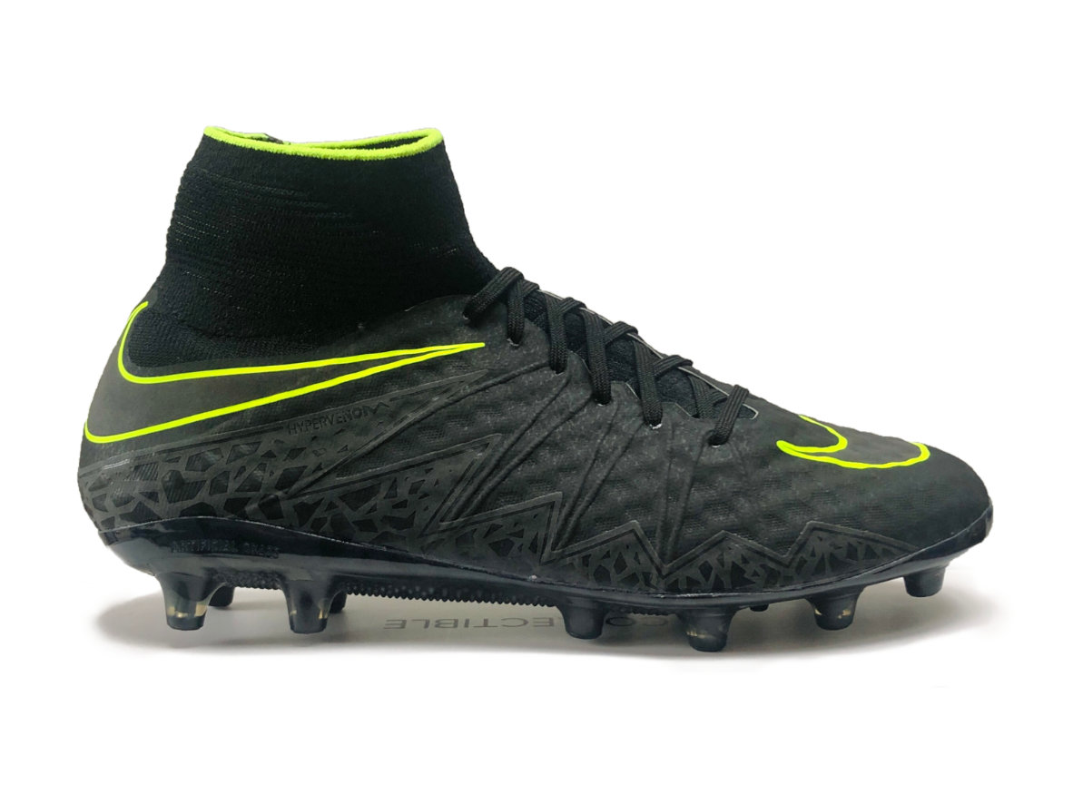 copy of Nike Hypervenom Phantom II Pitch Dark Pack - Black / Volt AG