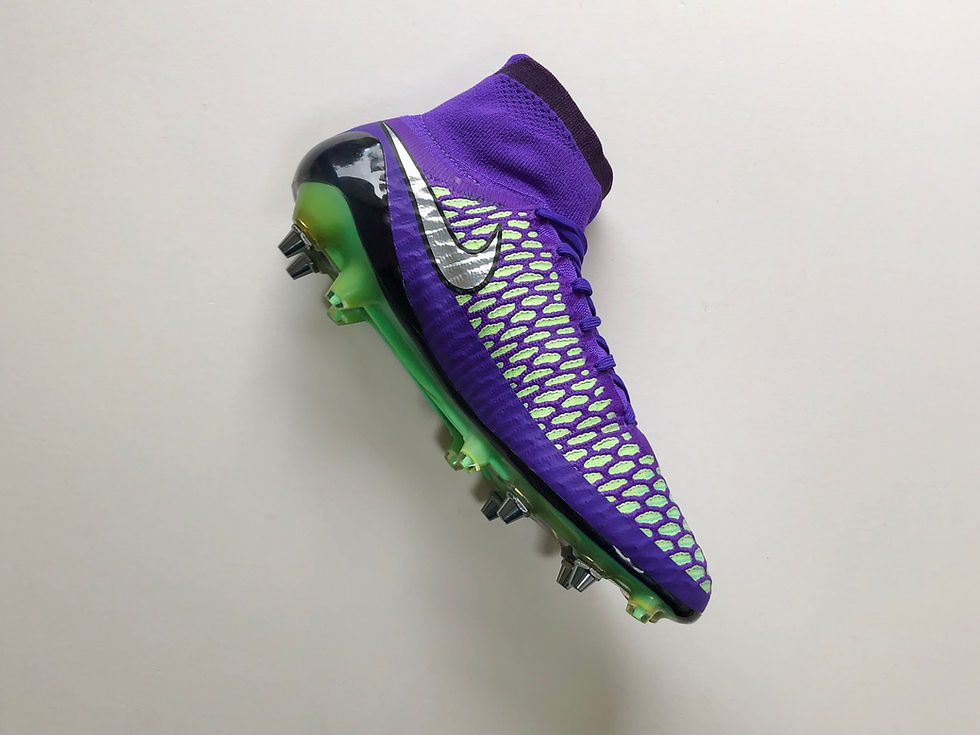 Miniaturebillede: Nike Magista Obra Hyper Grape / Metallic Silver / Ghost Green SG