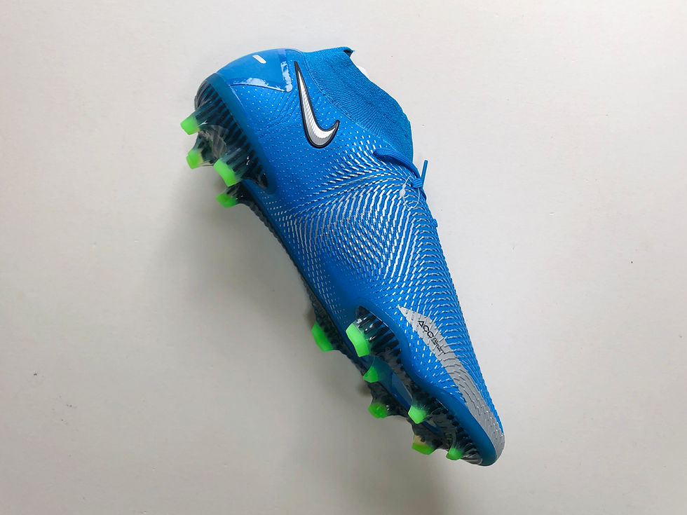 Miniatura: Nike Phantom GT DF Elite "Spectrum Pack" Photo Blue / Silver / Rage Green